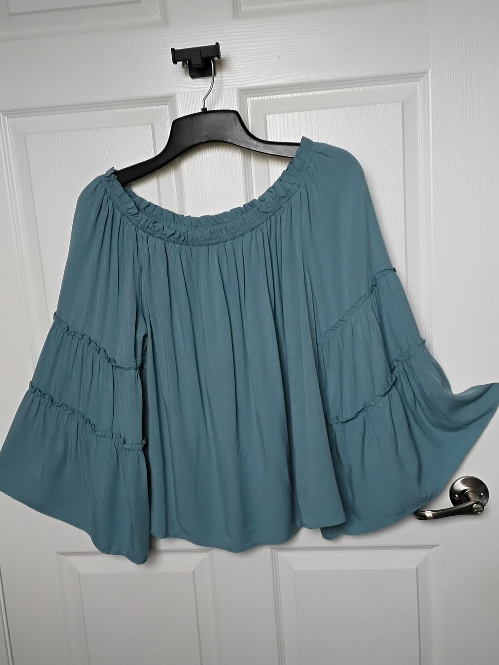 Womens‎ Boho, Peasant Style  Bell Sleeve Top